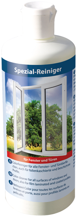 Fensterreiniger, Glasreiniger, Fensterscheibe, Öffner, Flasche