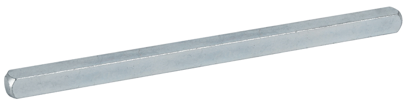 metaller Stab, Quadratrob, verzinkt, gerade Stab, Baubarkeit