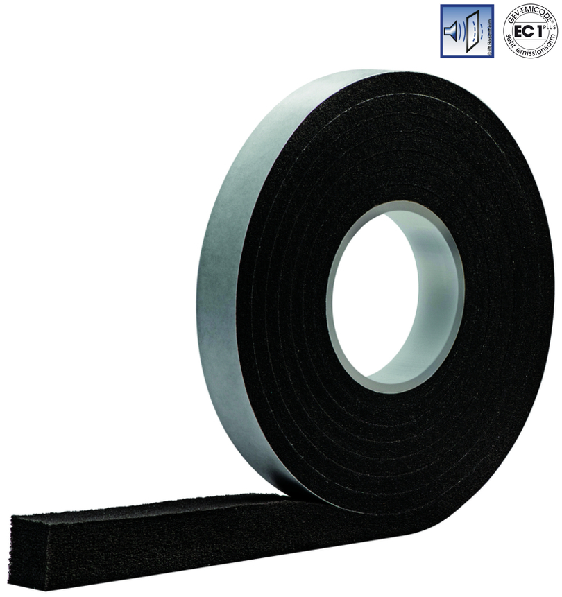Klebeband, Schwarz, Foam, Isolierband, Masking tape