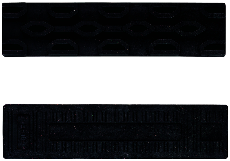 schwarz, Gummi, texturiert, gestreift, platte