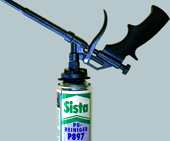 Kunststoffspritzpistole, Reinigungsmittel, Sista P87, Druckspritzpistole, Pistolengriff