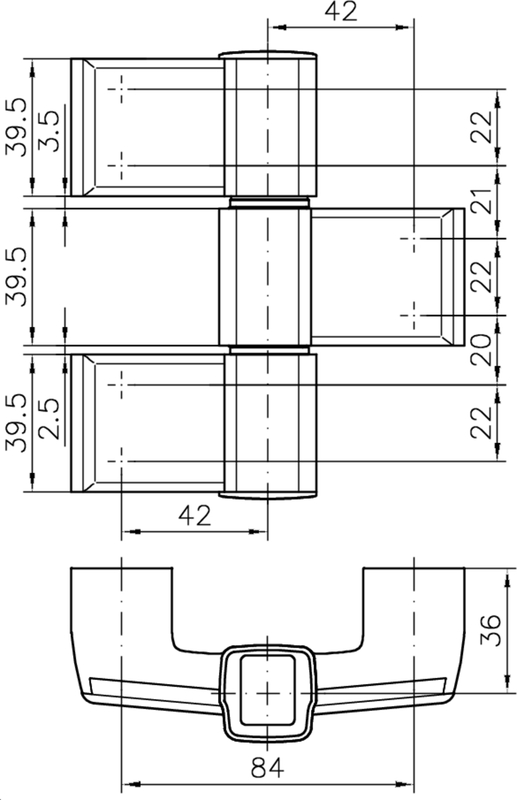 T-Verbinder, Rohrverbinder, Kupfer, Eckverbindung, Rohrverbindung