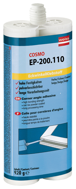 Klebemittel, Eckwinkel, Lackbasis, Ep-200.110, Gebrauchsanweisung
