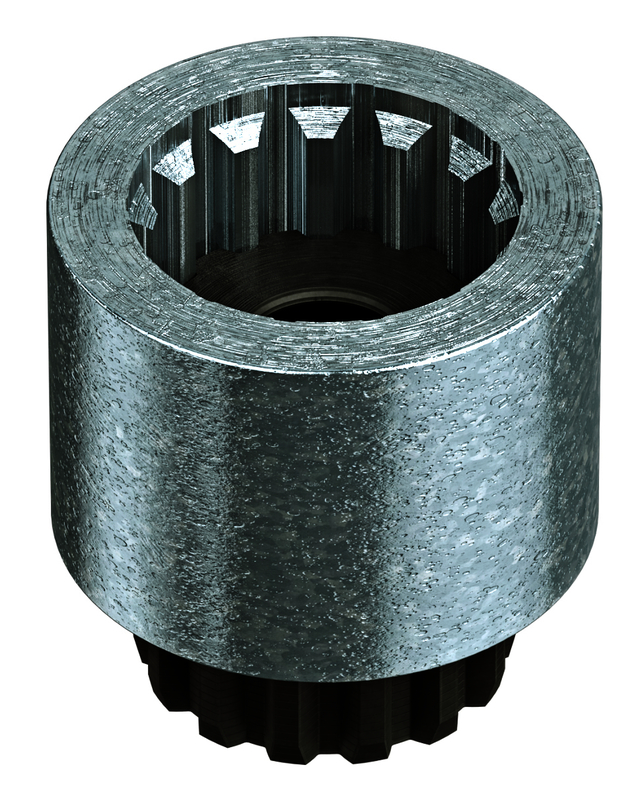 dormakaba ED 250/ED 100 Achsverlängerung h=20mm, Stahl verzinkt Maschine, Rotor, Spirale, Sprach, Rad, Klammer, Spule, Maschine, Rotor, Spirale,
