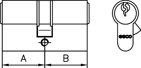 Vorhängeschloss, Schloss, Hakenverschluss, Schutz, Schwarz