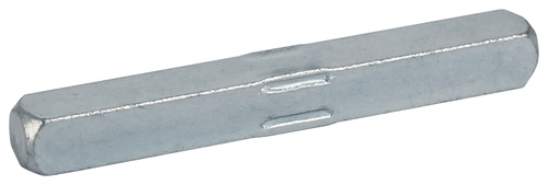 esco Drückerstift VK=8, l=60mm, gekerbt Keil, Keil,