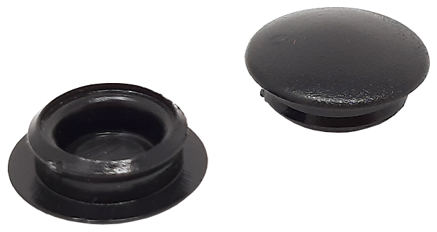 Plug-in-Abdeckung, Grommet-Abdeckung, Staubschutzkappe, schwarze Kappe, Montageabdeckung