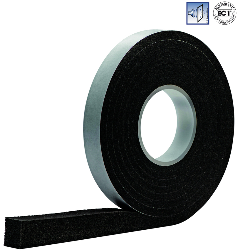 Klebeband, Schwarz, Gummi, Filzband, Isolierband