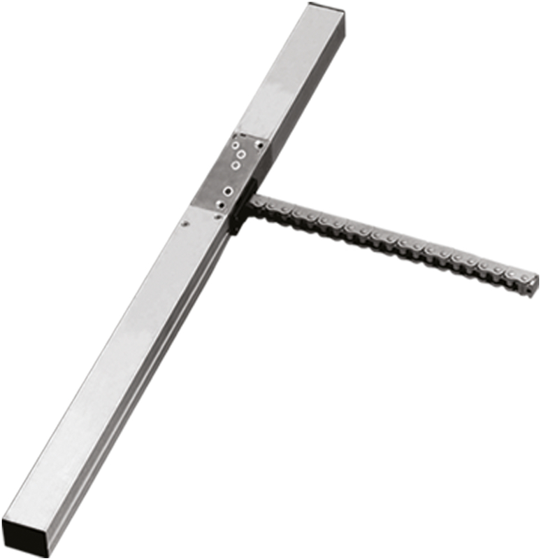 T-rail, Schiene, Kettenspanner, Metall, Lagerungszubehör