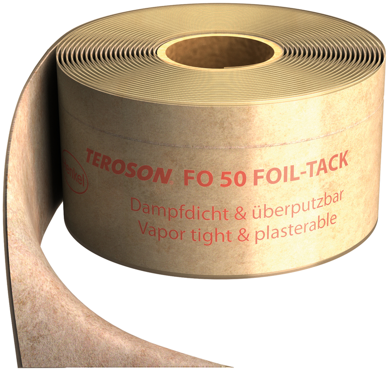 TEROSON FO 50 FOIL-TACK einseit.vollfl.selbstkl., Rolle 60 m x 150 mm Band, Band, Band,