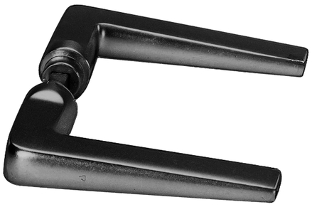 Türgriff, Klinke, Türdrücker, Schwarz, Metall