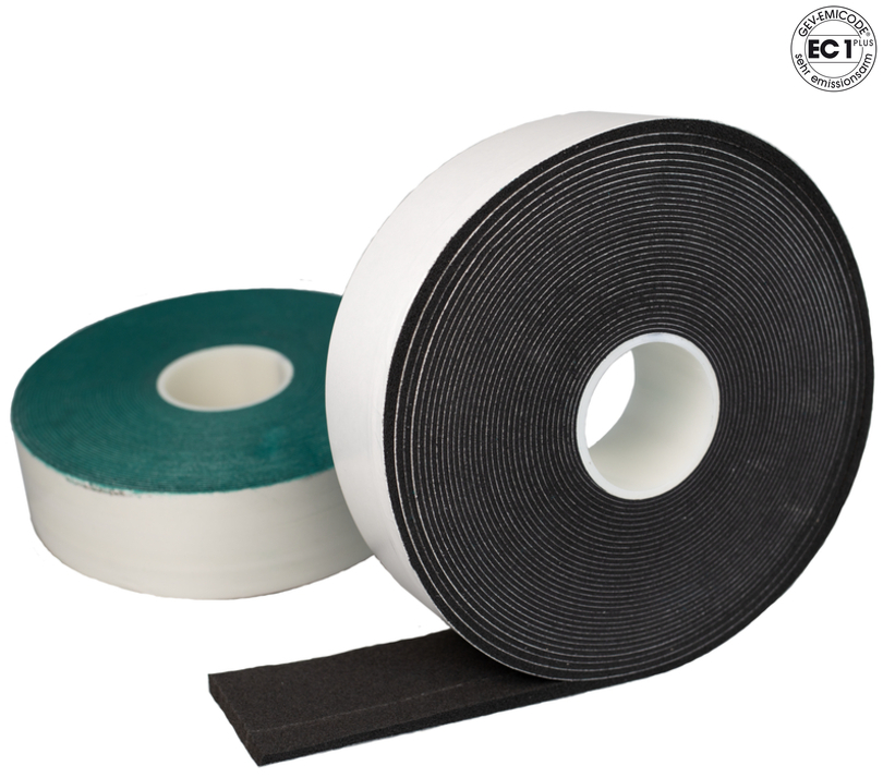 Knee pads, Tape roll, Adhesive tape, Silicone grip, Black foam strip