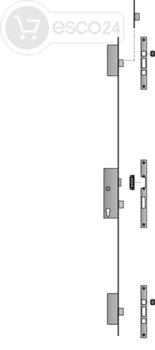 MFV-Set systeQ-M-SL-1 Komfort Fkt.E 1flg. einw.