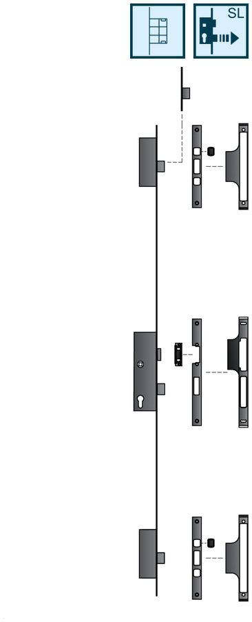 Türschloss, Schloss, Schließzylinder, Türbeschlag, Montage