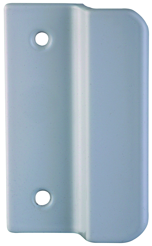 greenteQ Glasfalzgriff ohne Steg weiß