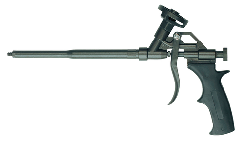 Pistole für Montageschaum Metall, Griff Kunststoff ergonomisch