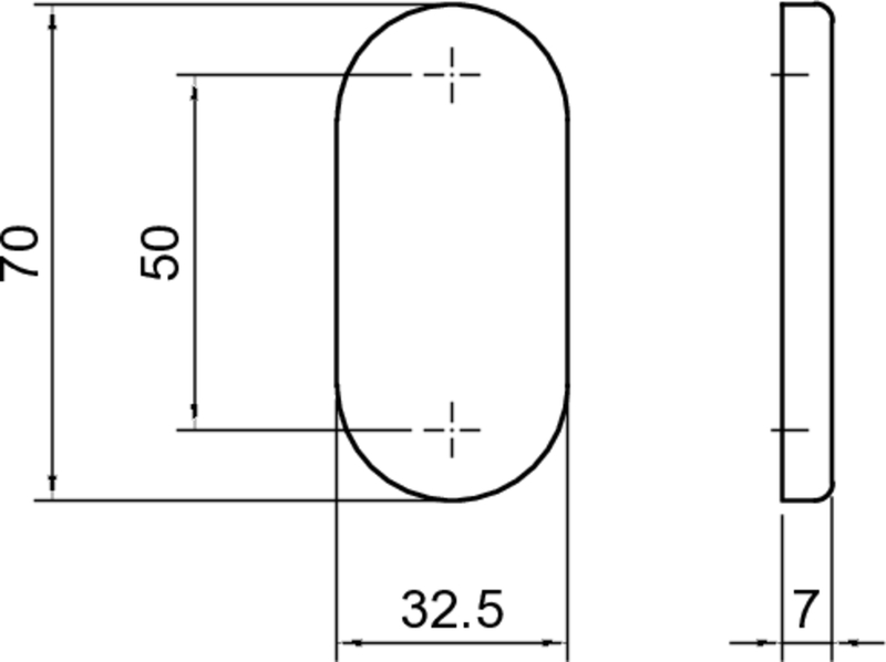 oval, Kissen?, Maße 32.5x70, Länge 7?, Form oval