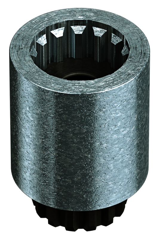 dormakaba ED 250/ED 100 Achsverlängerung h=30mm, Stahl verzinkt Maschine, Sprach, Rotor, Klammer, Rad, Klammer, Spule, Maschine, Rotor, Spirale,