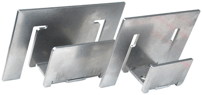 metallischer Halter, Metallwinkel, Wandhalterung, Regalträger, Winkelhalter
