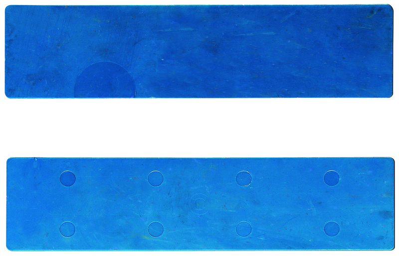 blau, rechteckig, Gummi, isoliert?, stempel?