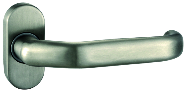 Türgriff, Türdrücker, Metall, Edelstahl, gebürstet