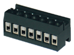 Terminalblock, 19mm-Abstand, Schraubklemme, steckbar, Blockenverbinder