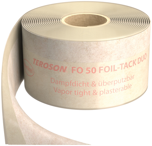 TEROSON FO 50 FOIL-TACK DUO wechselseit. selbstkl., Rolle 60 m x 75 mm