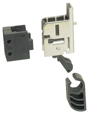 Schließmechanismus, Schwarz, Metall, Komponenten, Verriegelung
