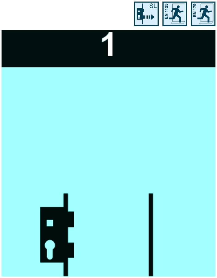 FT-Set systeQ-S-SL-ESC-1 1flg.  Fkt.E GFF einw.
