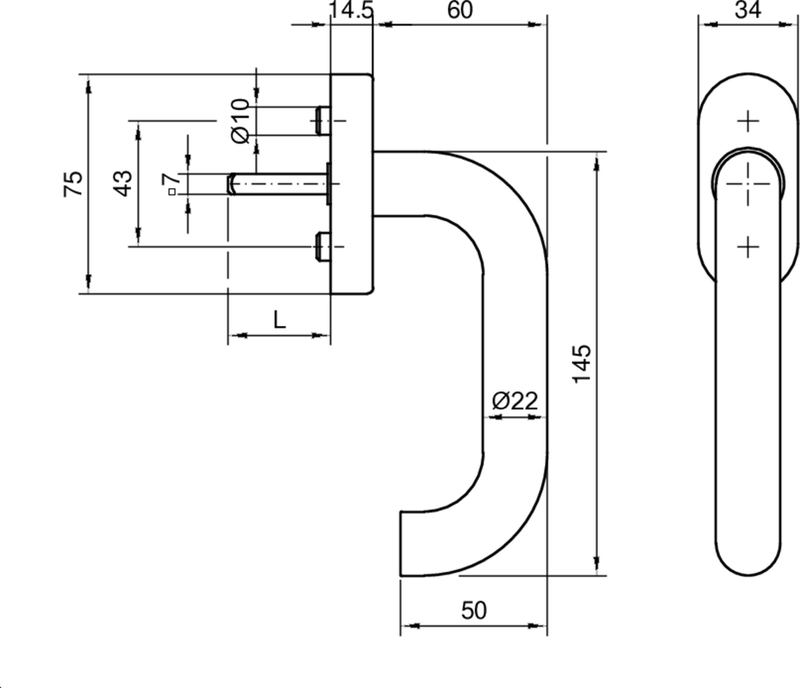 C-Klemm, Robuste Klemmvorrichtung, Quermontierklemme, Metallklemme, Scharniergelenk