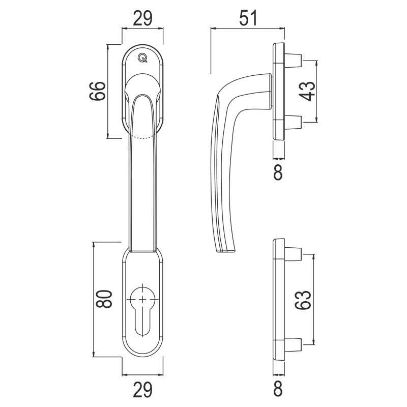 Sinken, Waschbeckenhahn, Griff, 