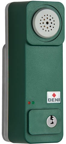 Wandanschluss, Schnittstelle, Grünes Gehäuse, Rundkontakt, Elektrischer Stecker