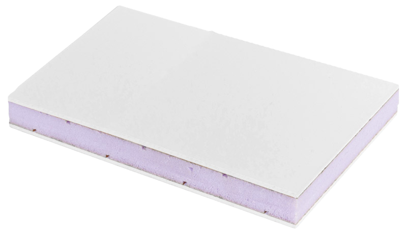 Schaumplatte, Weiß, Dämmplatten, Vorderseite, Streichelisolierung